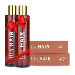 Combo 2x illa.HAIR hair loss prevention shampoo